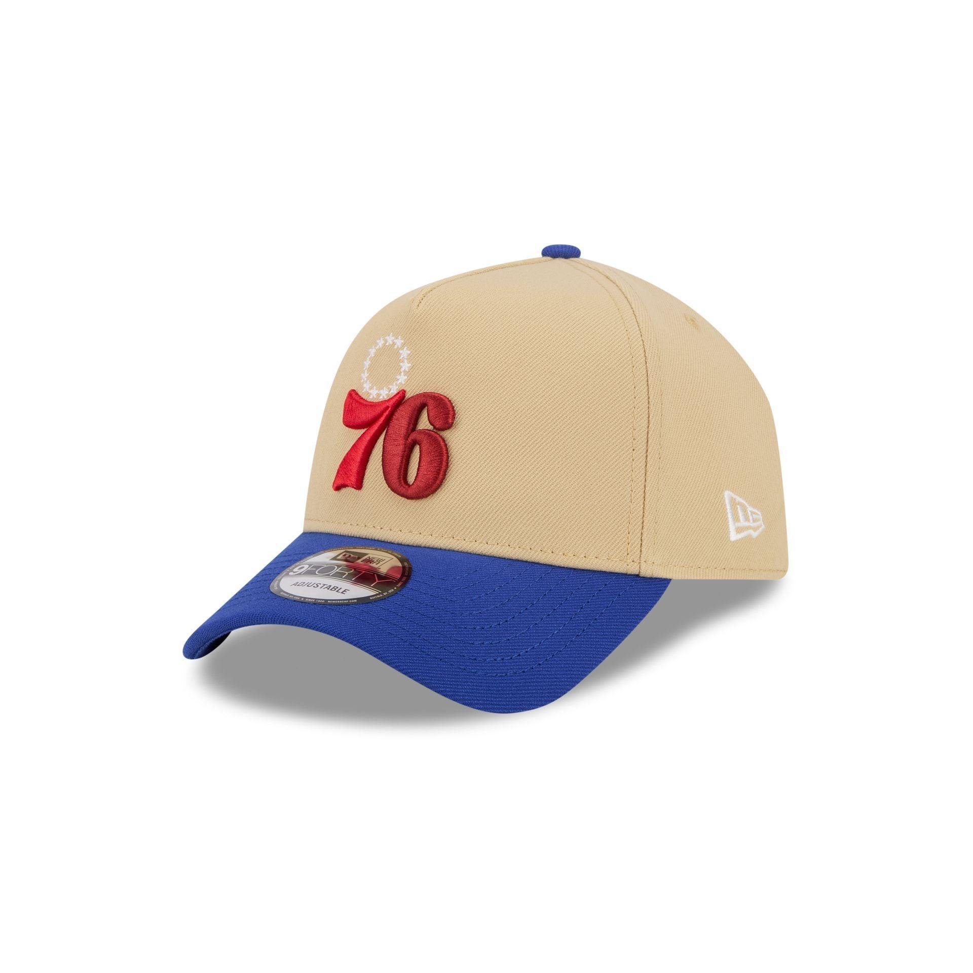 Philadelphia 76ers City Side Patch 9FORTY A-Frame Snapback Hat Male Product Image