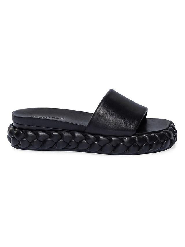 Womens Charleston Leather Braided Sandals Product Image