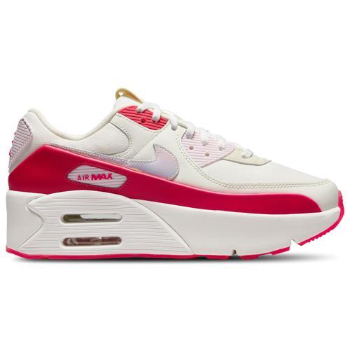 Nike Womens Nike Air Max 90 LV8 - Womens Running Shoes Sail/Multi Product Image