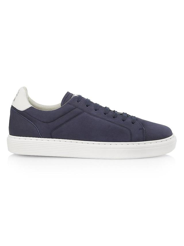 Mens Suede Low-Top Sneakers Product Image