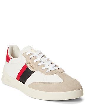 Mens Heritage Aera Suede Sneakers Product Image