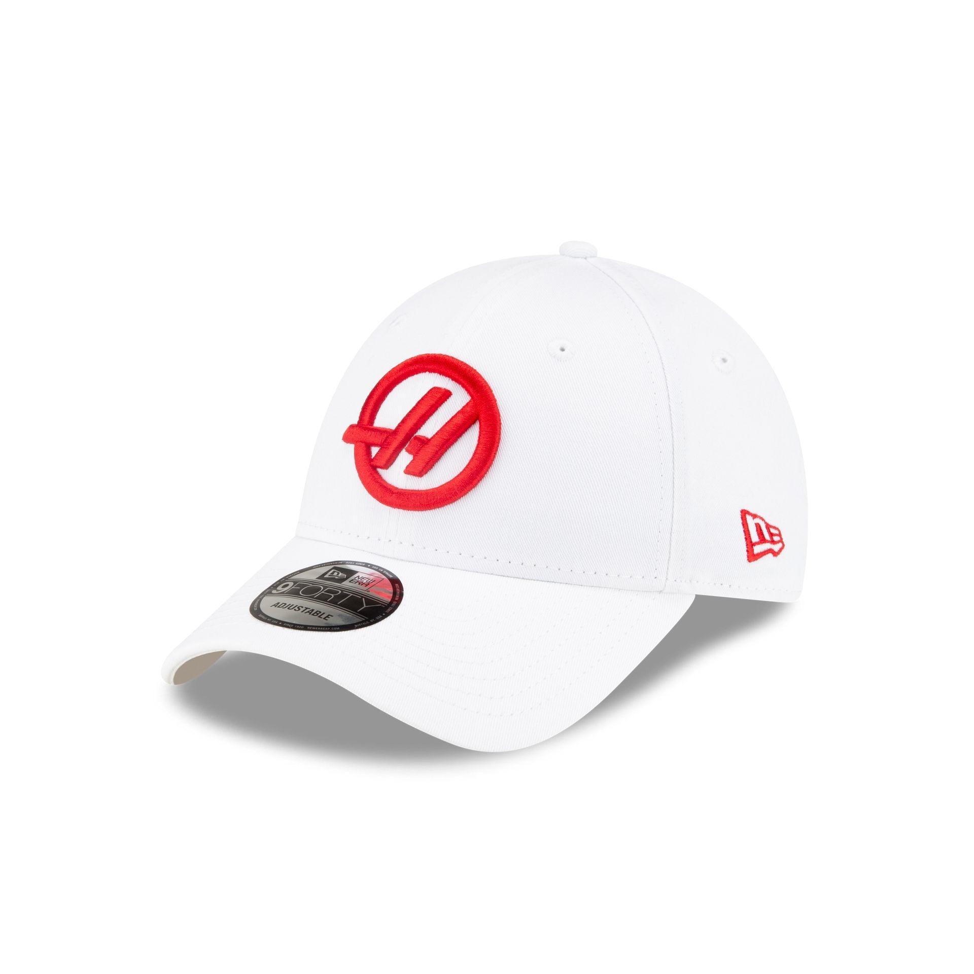 Haas F1 Team White 9FORTY Snapback Hat Male Product Image