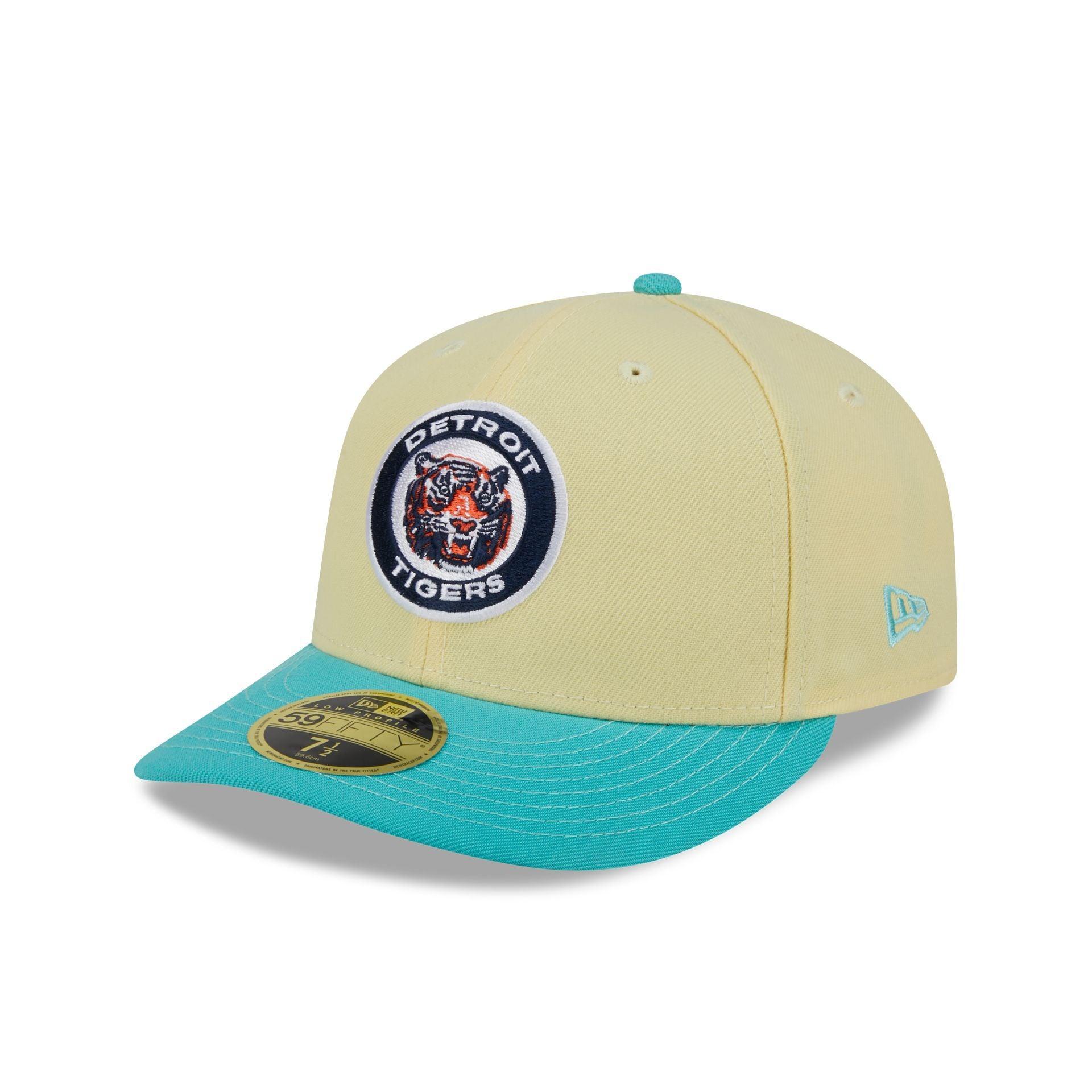 Detroit Tigers Soft Yellow Low Profile 59FIFTY Fitted Hat Male Product Image