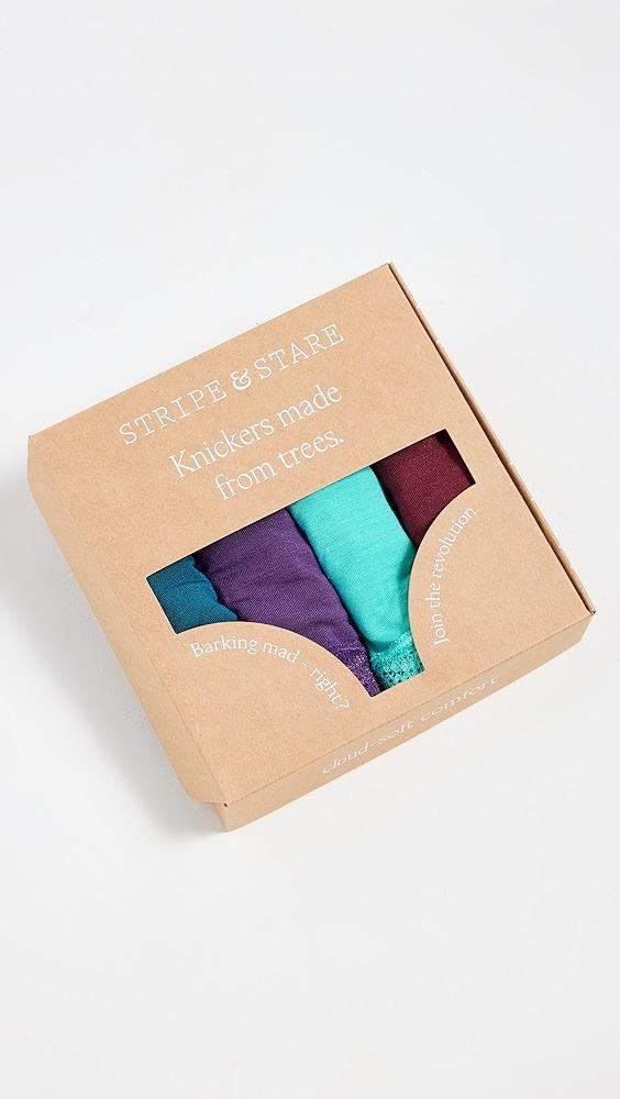 Stripe & Stare The Original Knickers 4 Pack | Shopbop Product Image