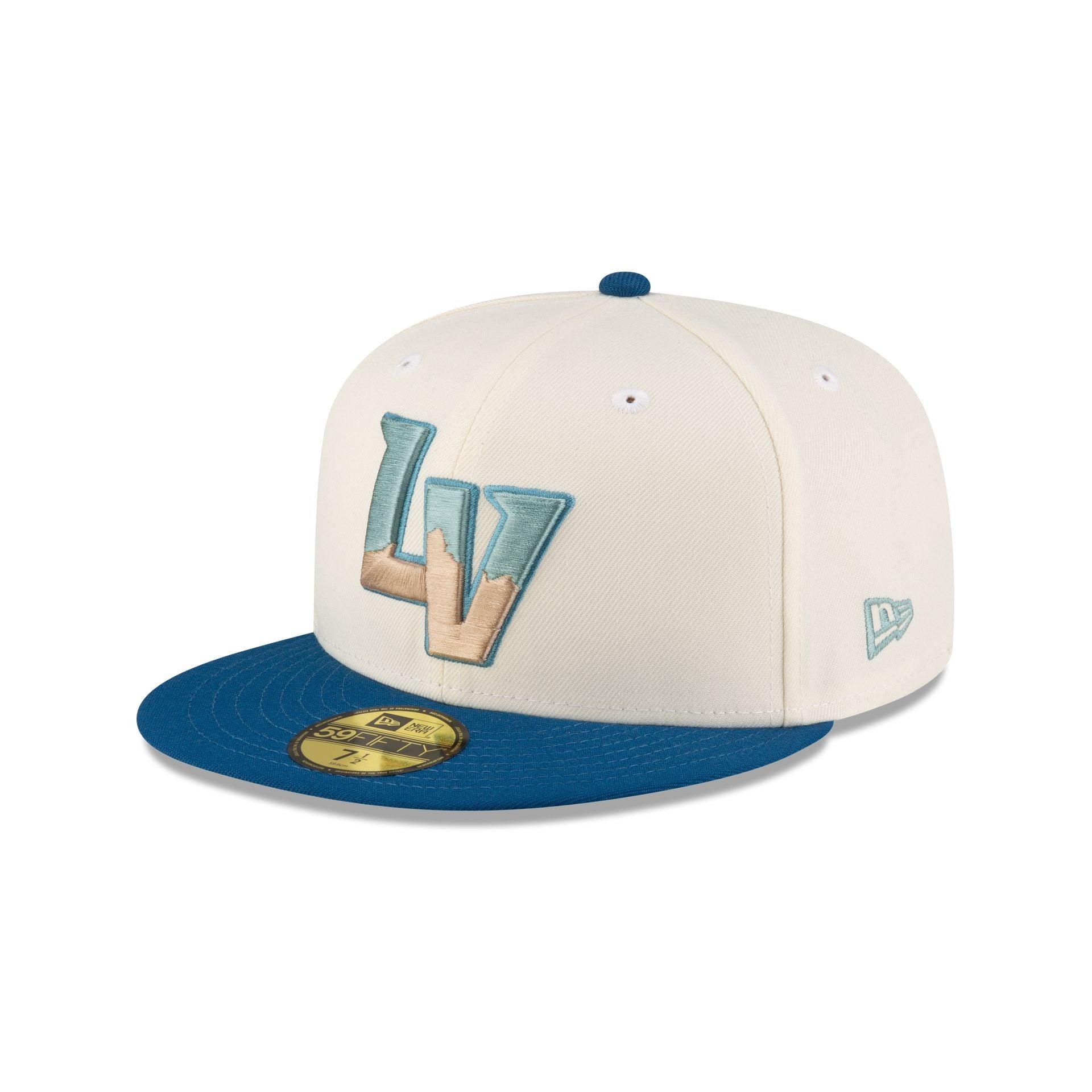 Las Vegas Aviators Chrome Blue 59FIFTY Fitted Hat Male Product Image