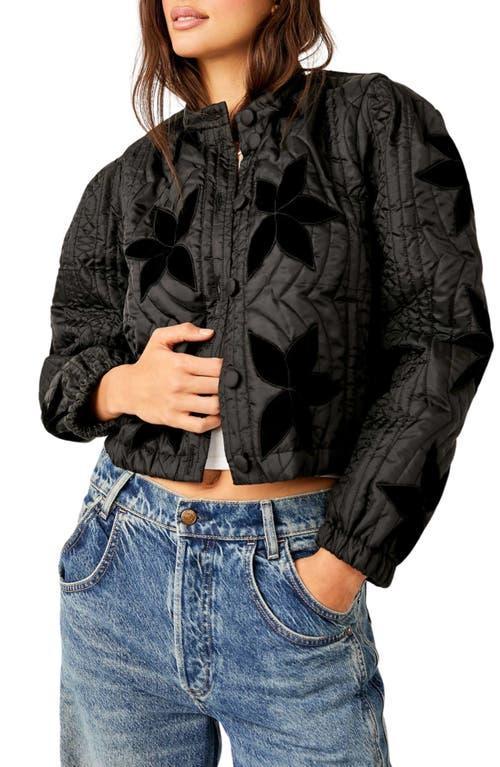 Womens Quinn Cropped Quilted Jacket Product Image