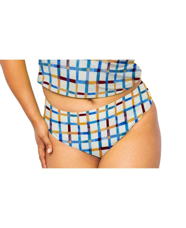 Miga Swimwear Womens Colette High Waisted Bikini Bottom Product Image