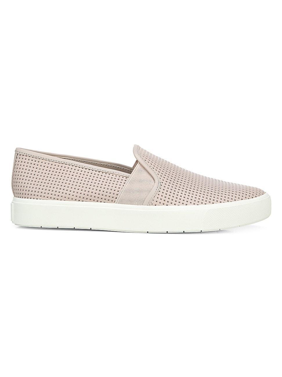 Womens Blair Perforated Leather Slip-On Sneakers Product Image