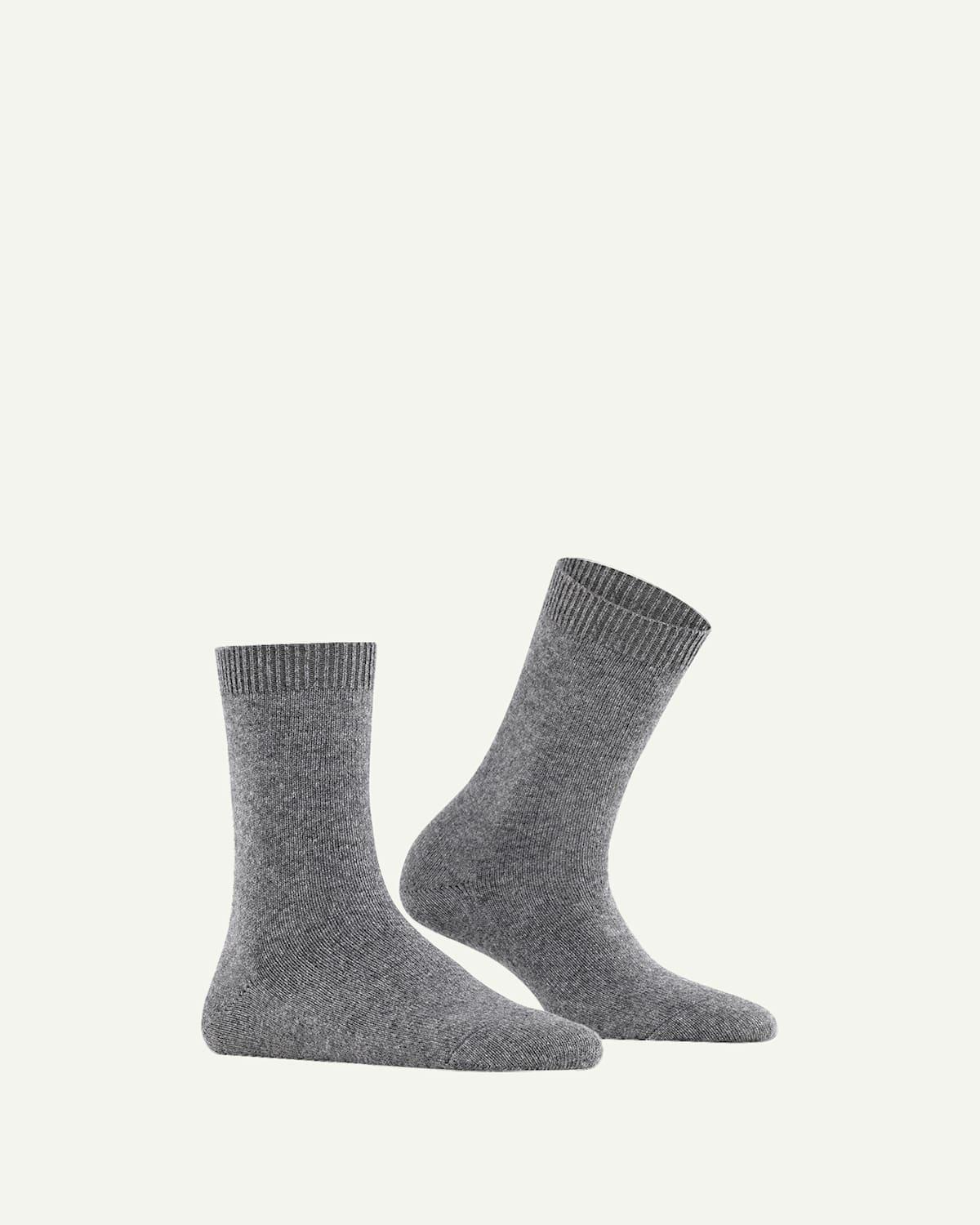 Cashmere & Wool-Blend Cozy Socks Product Image