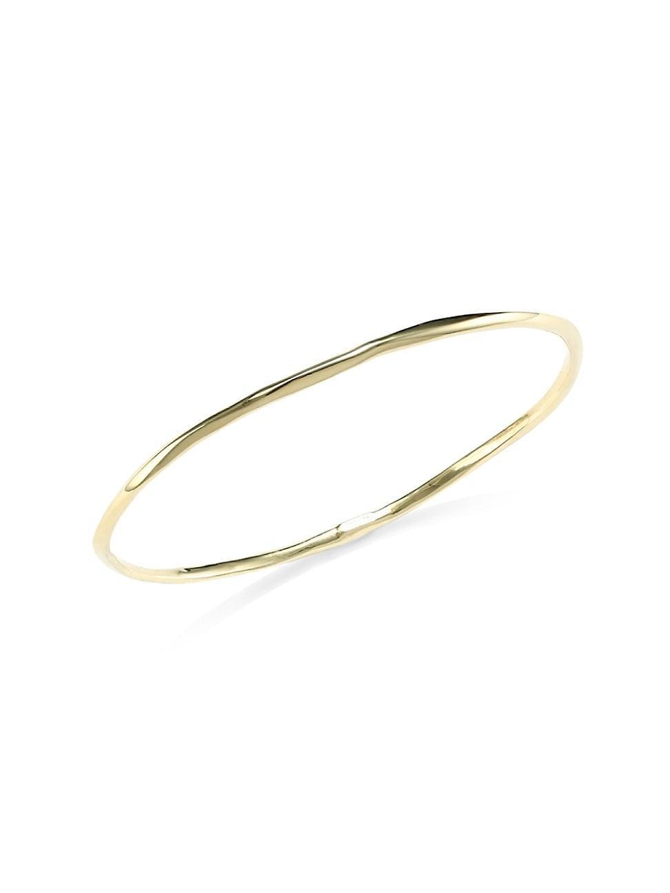 Womens Classico Squiggle 18K Yellow Gold Bangle product image