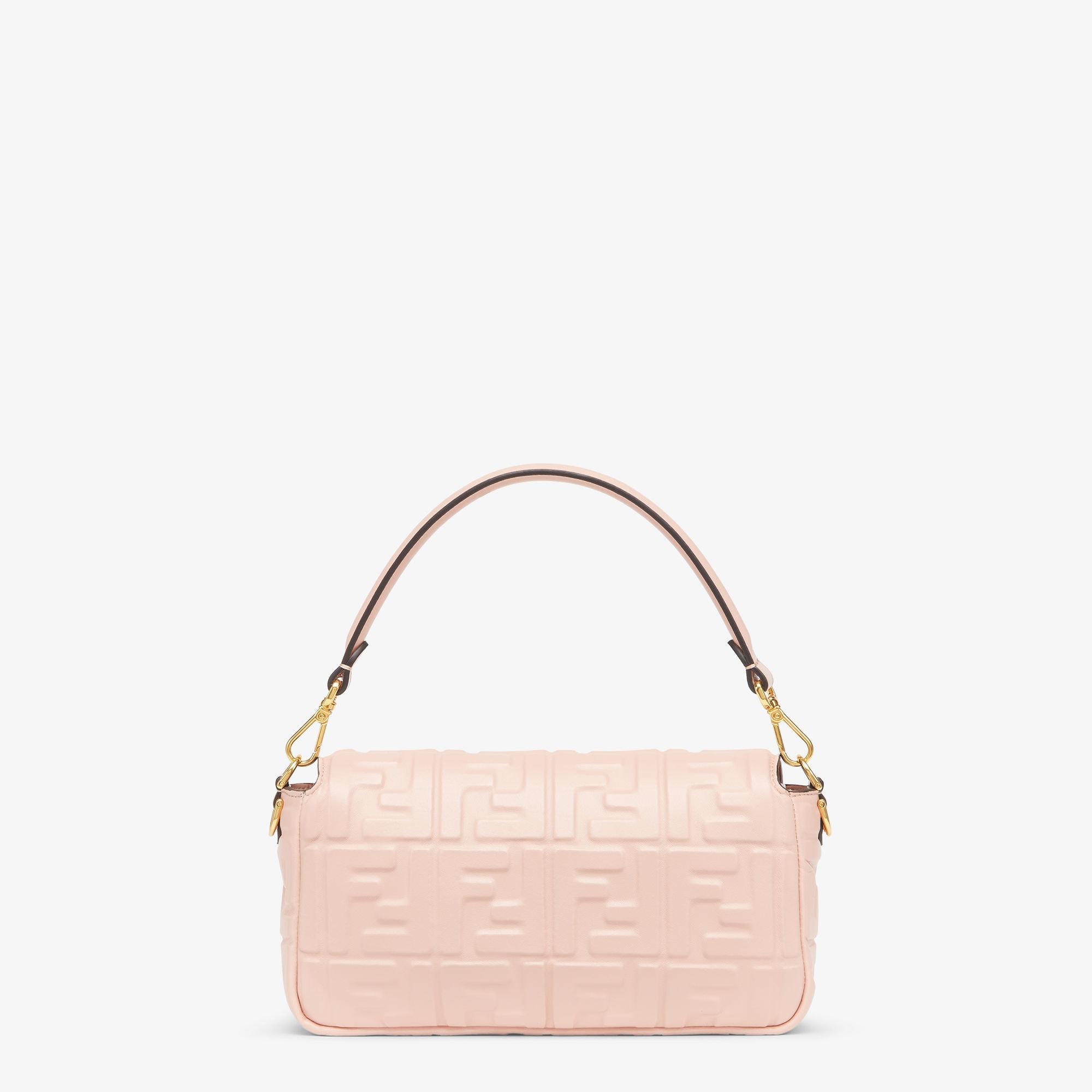 BaguettePink nappa leather bag Product Image