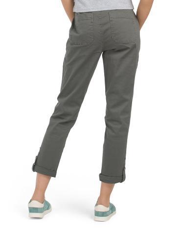 Ab Tech High Rise Utility Pants for Women | Spandex/Cotton Product Image