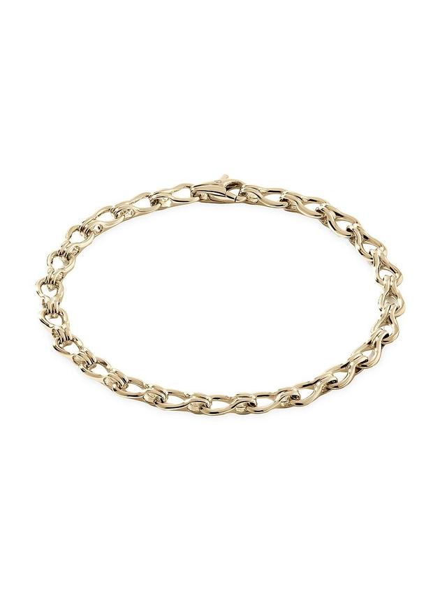 Womens Surf 14K Gold Chain Bracelet Product Image