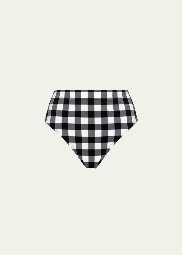 Forme Gingham Bikini Bottoms Product Image