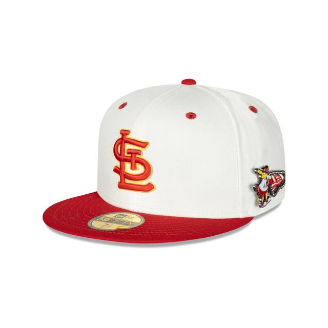 St. Louis Cardinals Mascot Pin 59FIFTY Fitted Hat Male Product Image