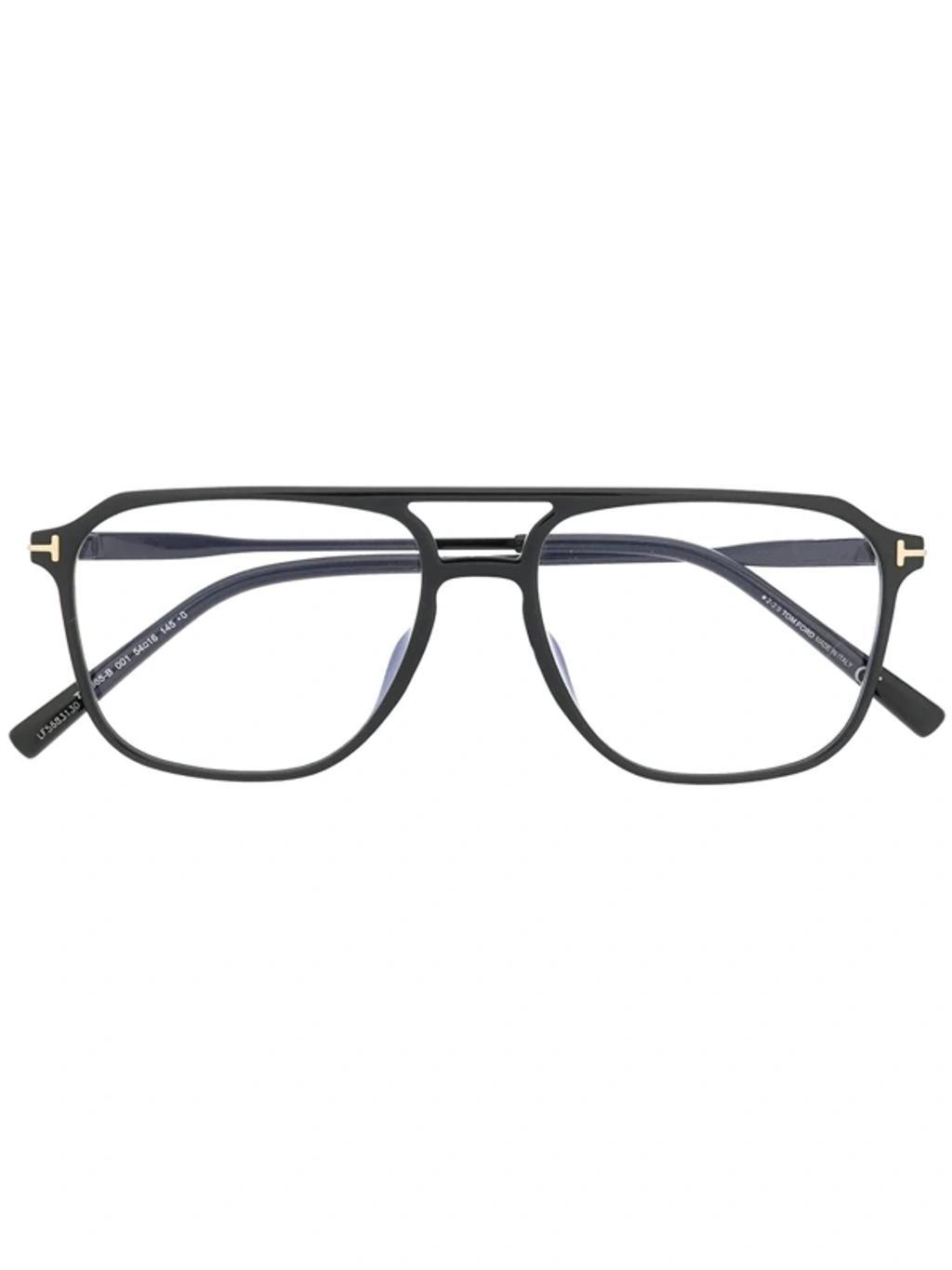 TOM FORD Pilot-frame Glasses In Black product image