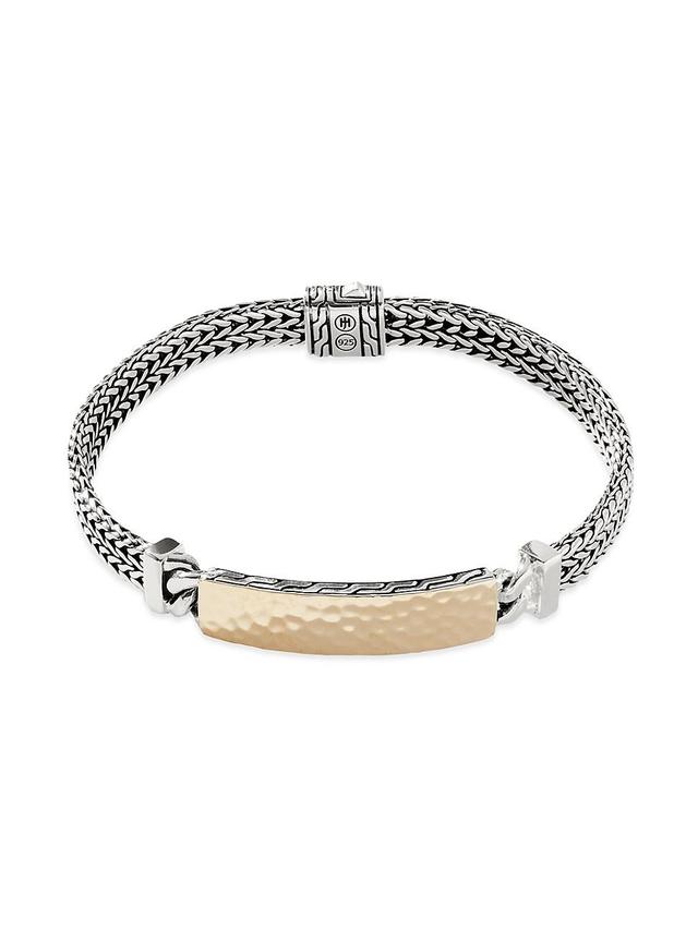 John Hardy Classic Chain Hammered Station Bracelet Product Image