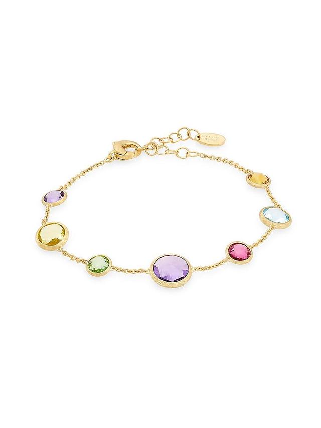 Marco Bicego 18K Yellow Gold Jaipur Multi Gemstone Bracelet Product Image