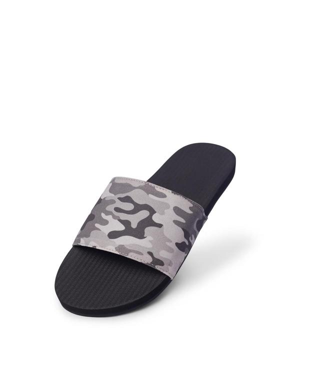 Indosole Womens Slide Camo - Black Product Image