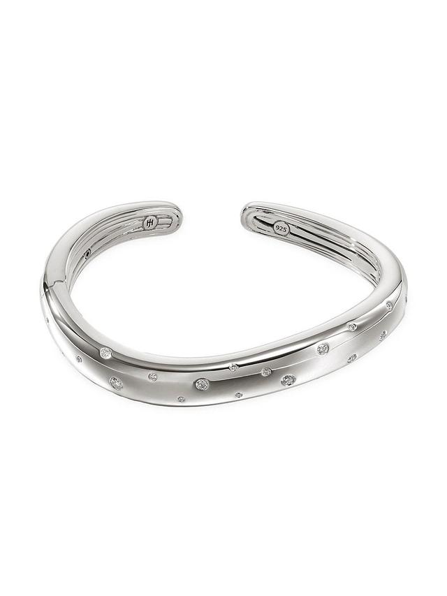 John Hardy Surf Kick Pav Diamond Cuff Bracelet Product Image