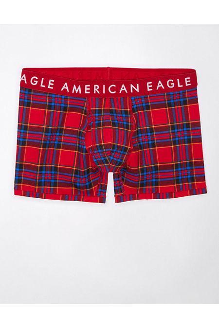 AEO Plaid 4.5 Classic Boxer Brief Mens Product Image