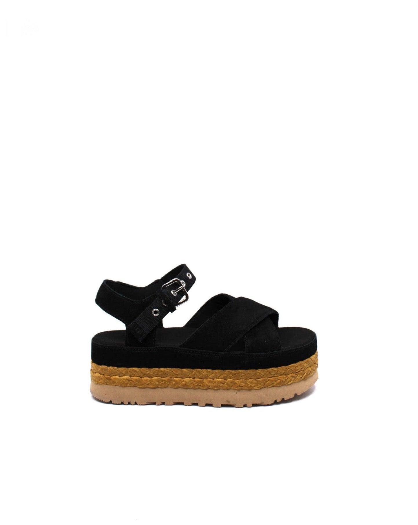 UGG® Aubrey Ankle Strap Black Product Image