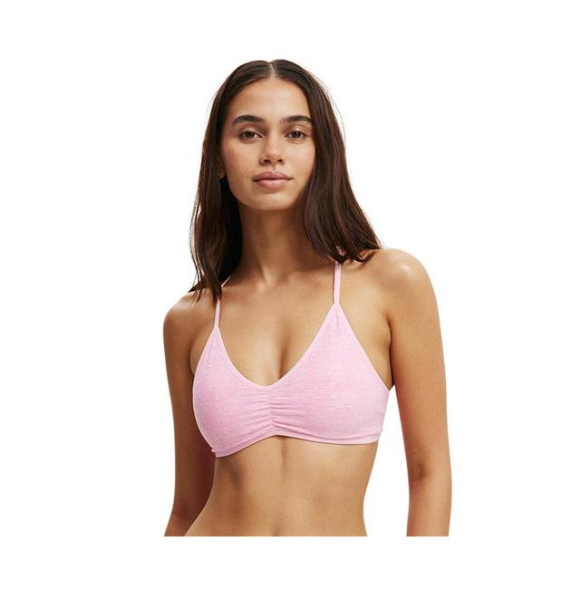 Cotton On Womens Seamless Triangle Padded Bralette Product Image