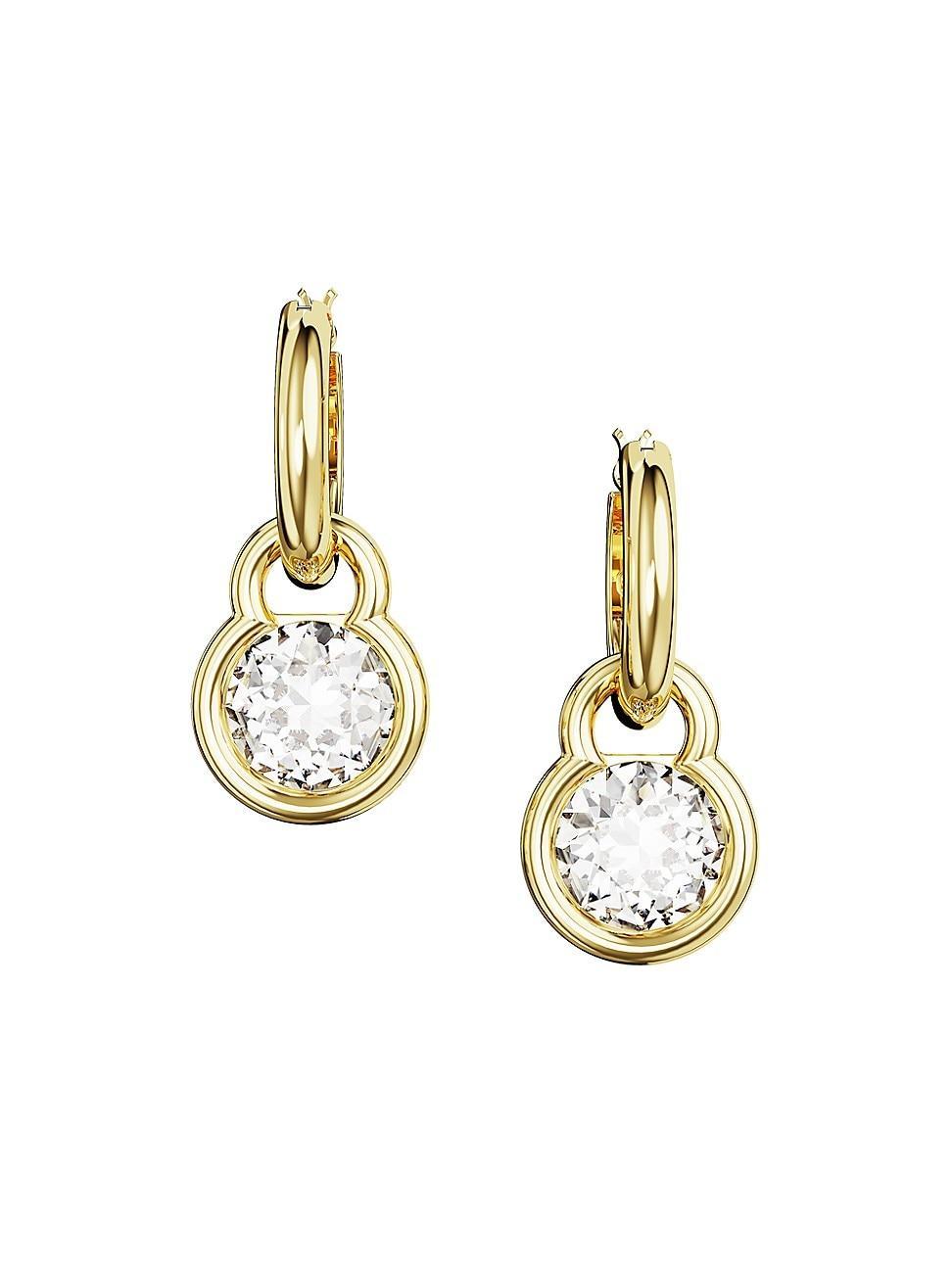 Swarovski Dextera Crystal Huggie Hoop Earrings Product Image