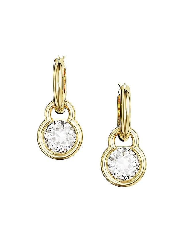 Womens Imber Goldtone & Crystal Round-Cut Drop Earrings Product Image