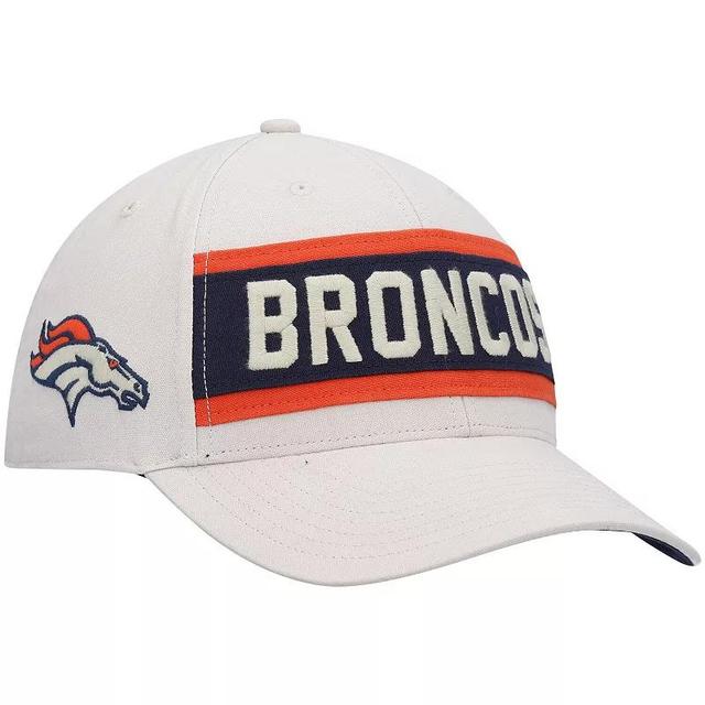 Mens 47 Cream Denver Broncos Crossroad MVP Adjustable Hat Product Image