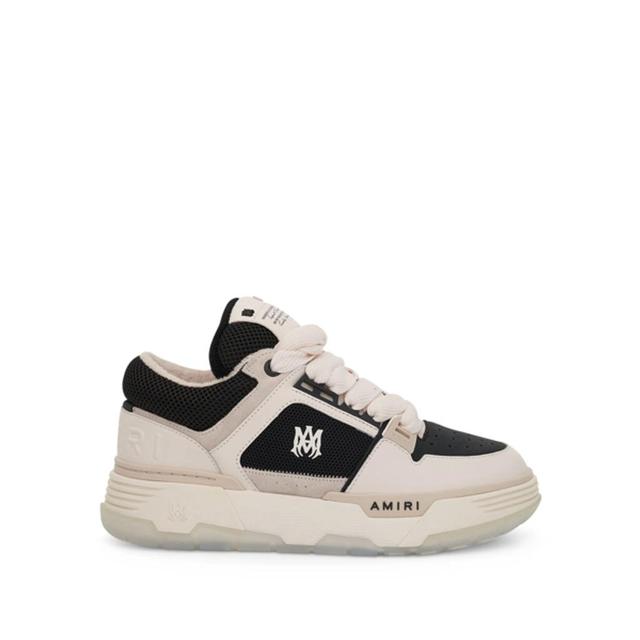 AMIRI Ma-1 Leather And Mesh Sneakers In White,black Product Image