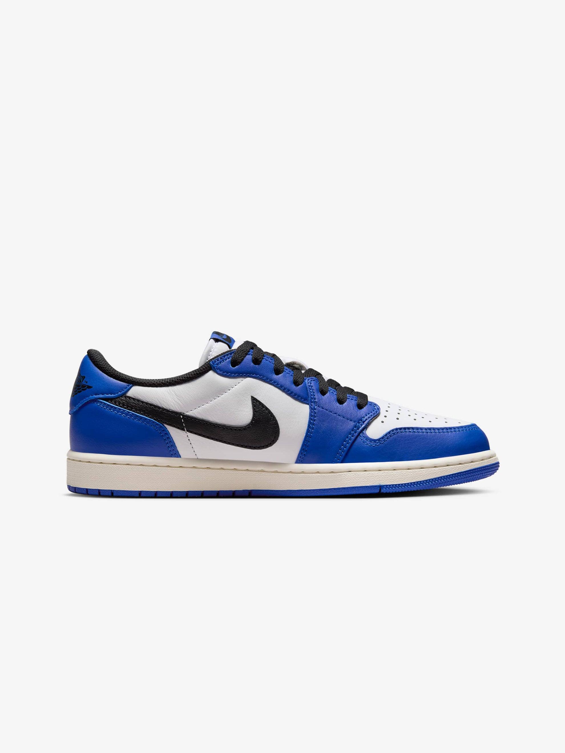 Air Jordan 1 Low OG (WHITE/BLACK-GAME ROYAL-SAIL) Product Image