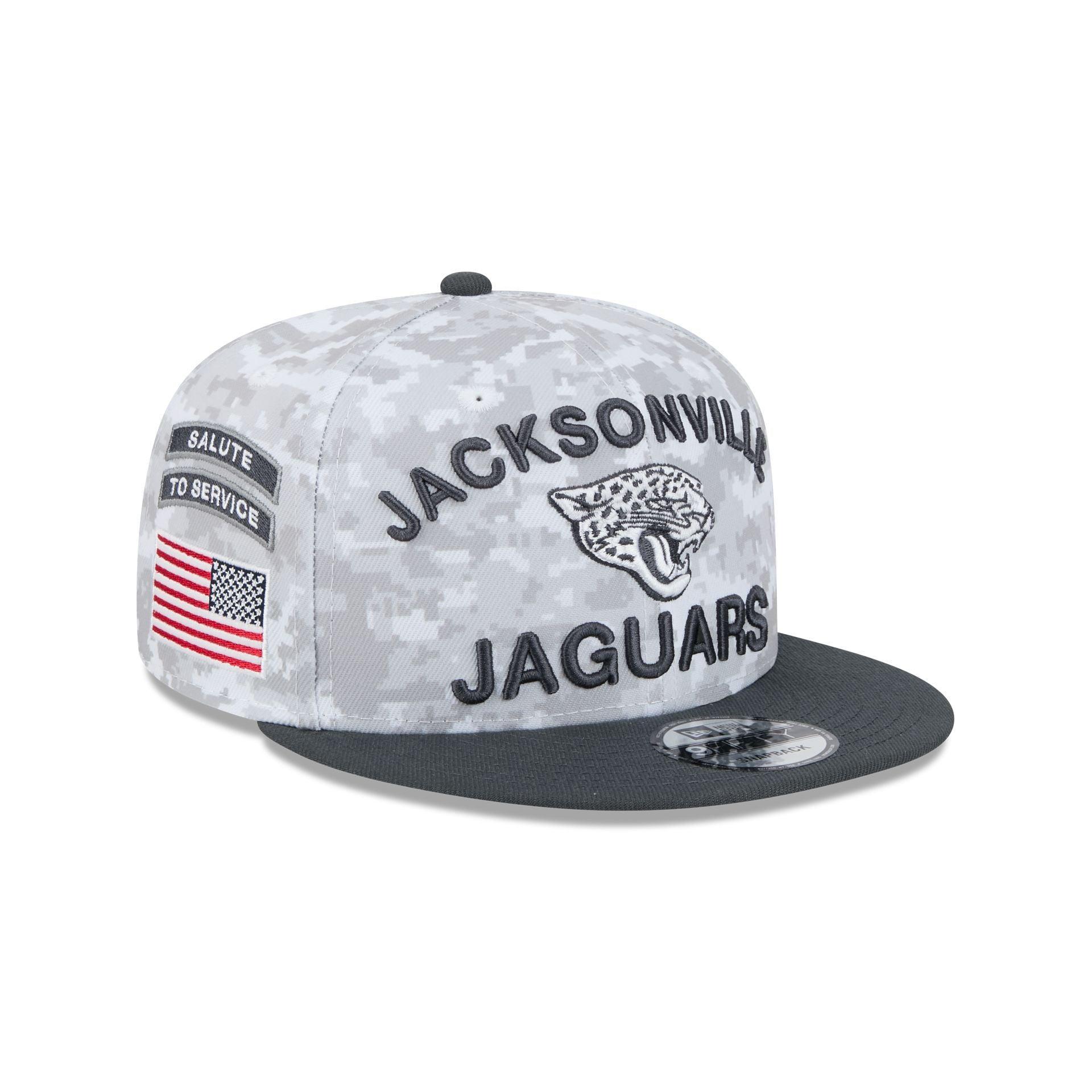 Jacksonville Jaguars 2024 Salute to Service 9FIFTY Snapback Hat Male Product Image