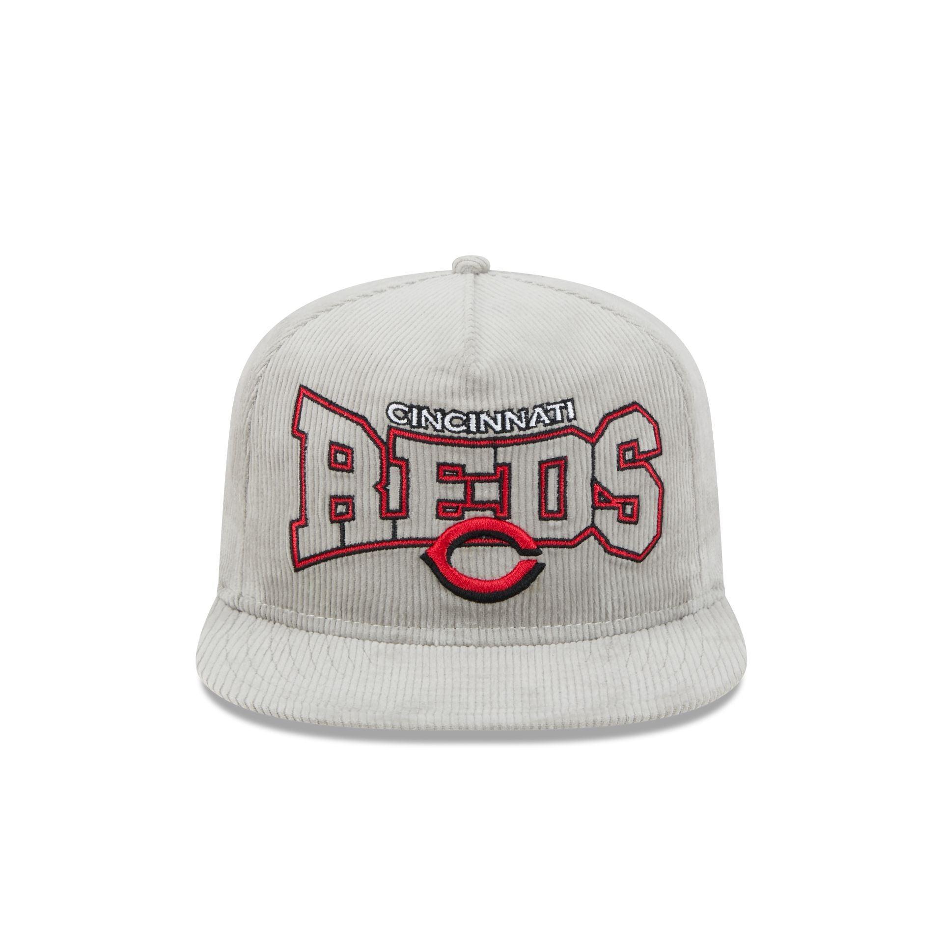 Cincinnati Reds Gray Cord Golfer Hat Male Product Image