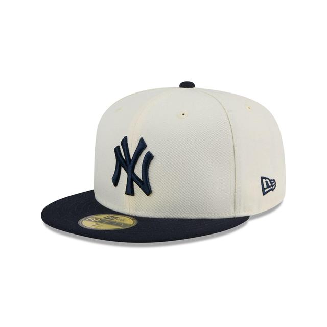 New York Yankees Chrome 59FIFTY Fitted Hat Male Product Image