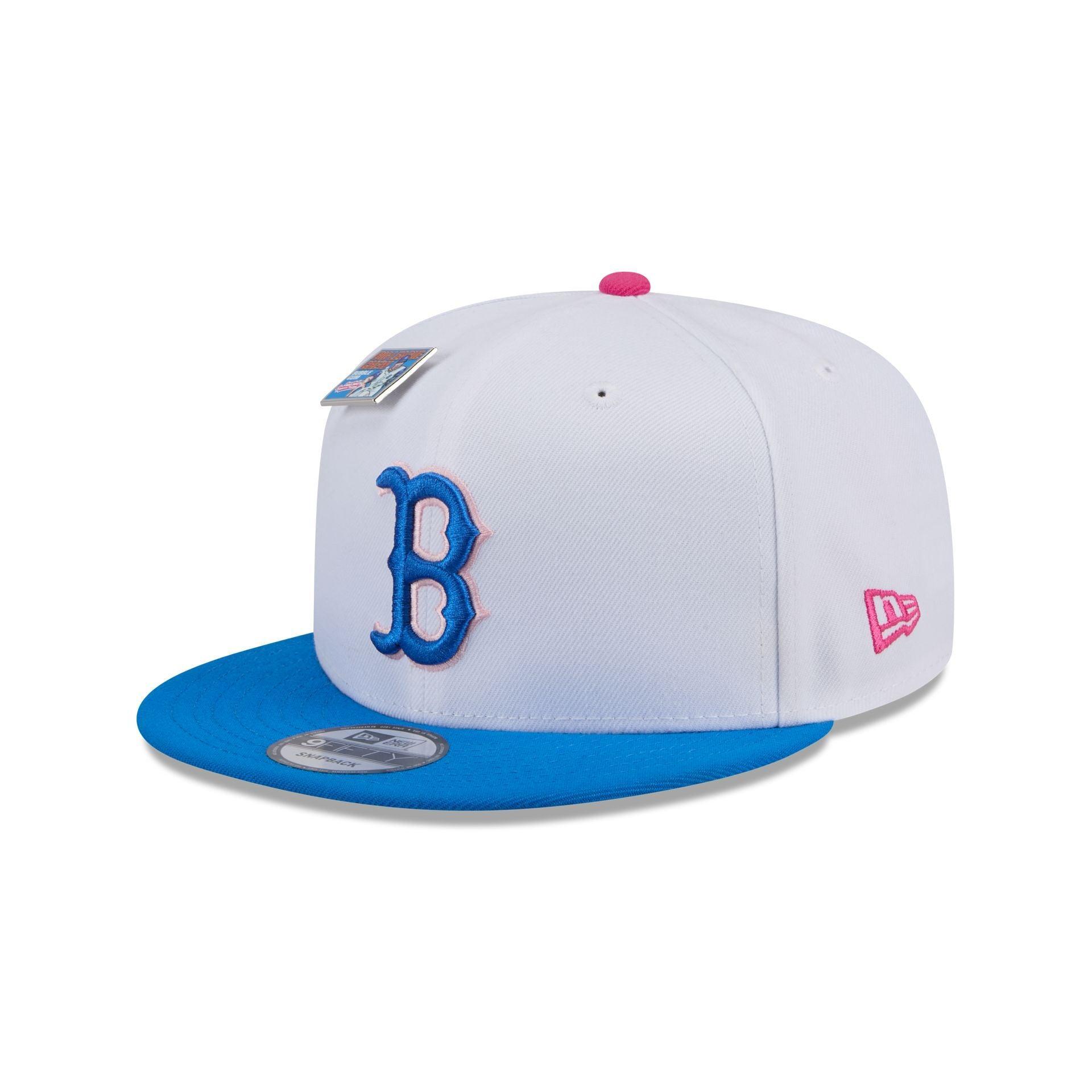 Big League Chew X Boston Red Sox Cotton Candy 9FIFTY Snapback Hat Male Product Image