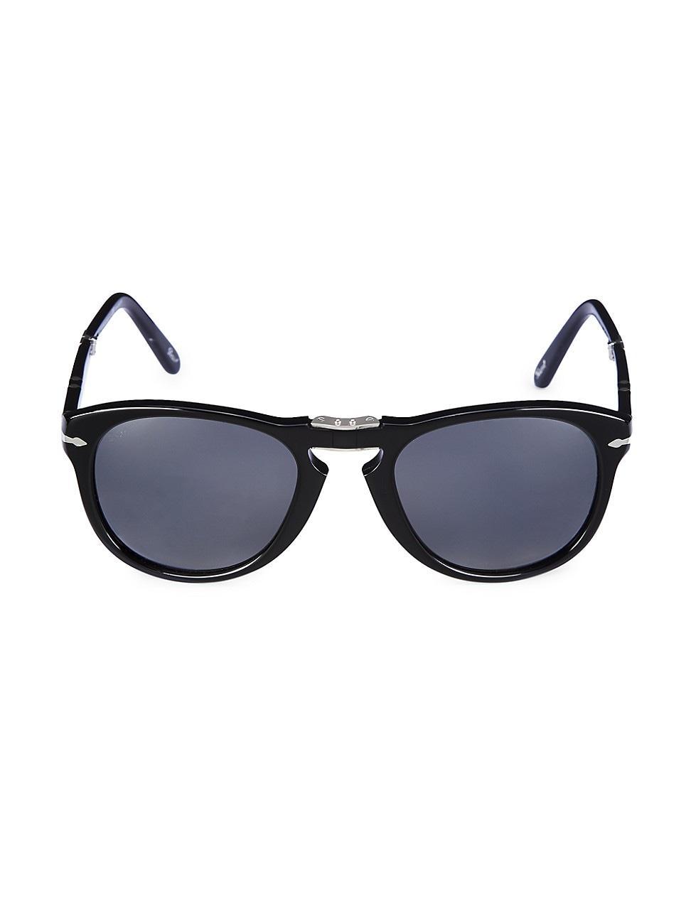 Mens 54MM Round Sunglasses Product Image