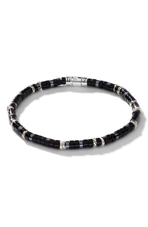 John Hardy Heishi Black Onyx & Hematite Bracelet Product Image