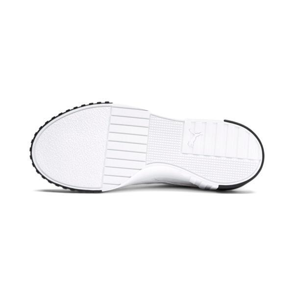 PUMA Cali Women's Sneakers in White/Black Product Image