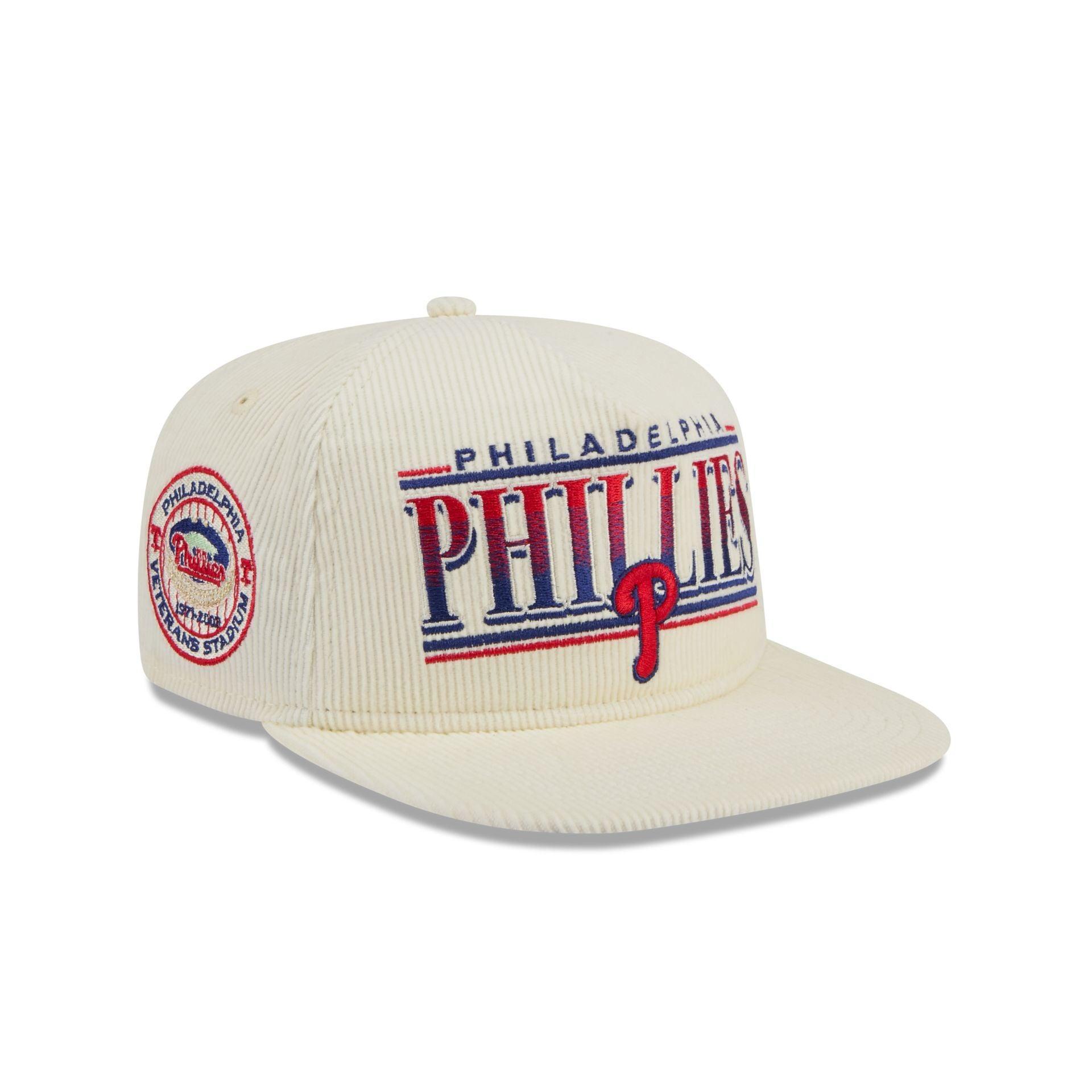 Philadelphia Phillies Throwback Corduroy Golfer Hat Male Product Image