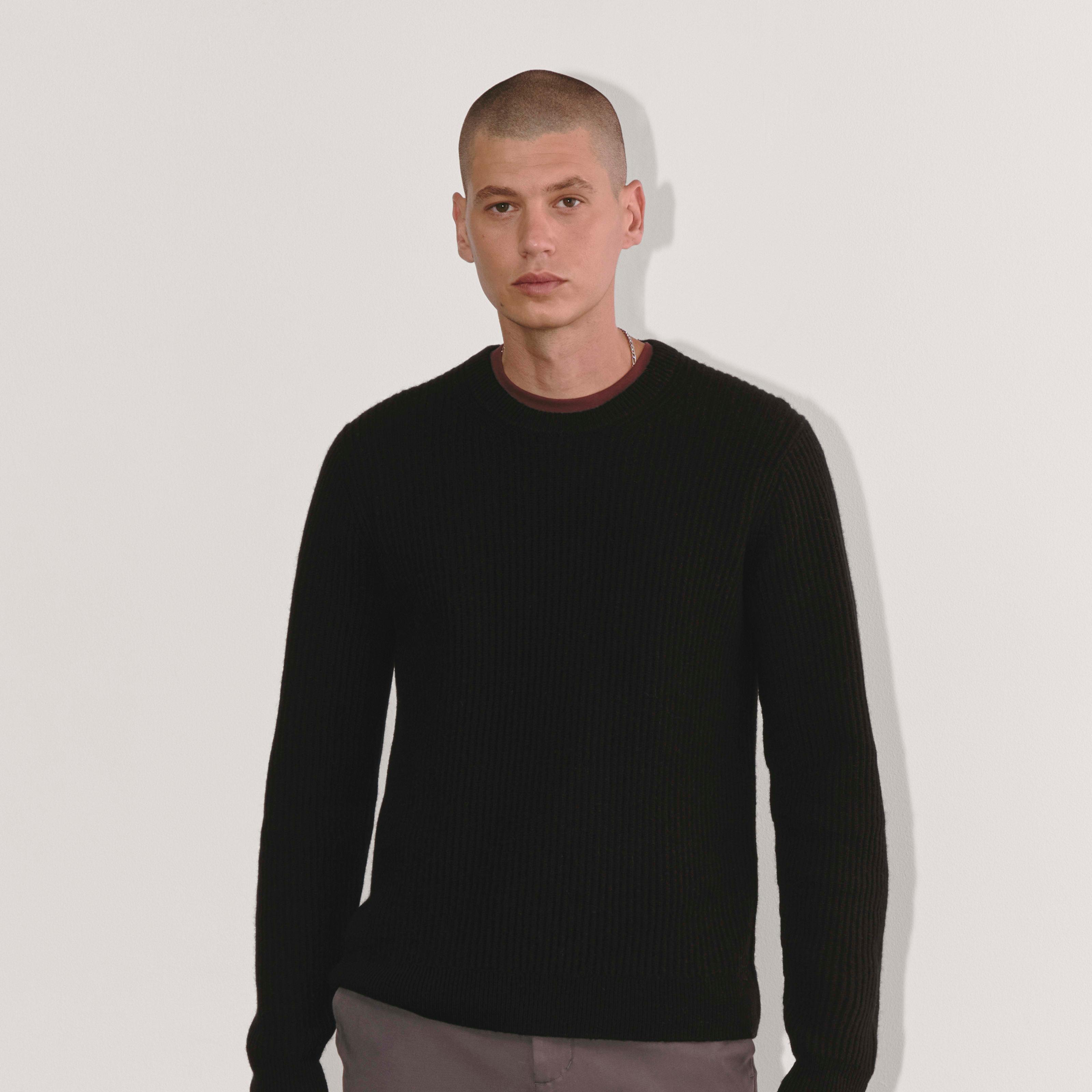 The Fisherman Crew in Wool Cashmere Product Image