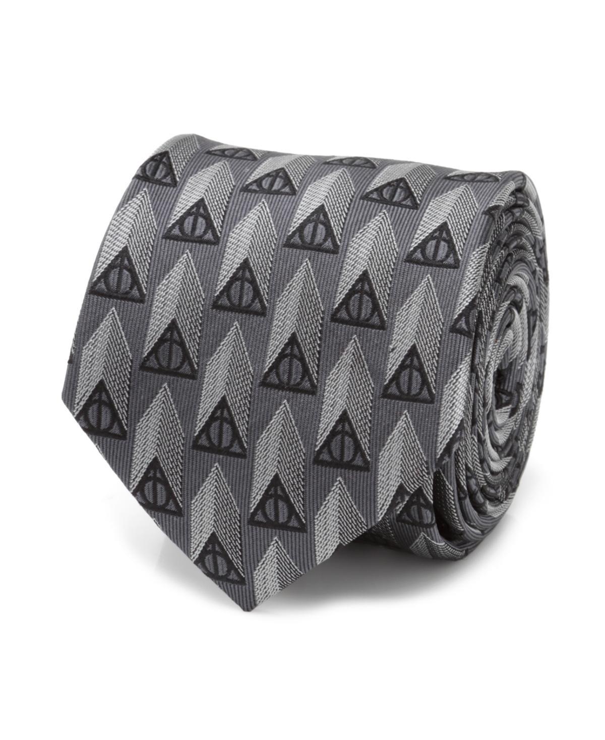 Harry Potter Mens Deathly Hallows Silk Tie Product Image