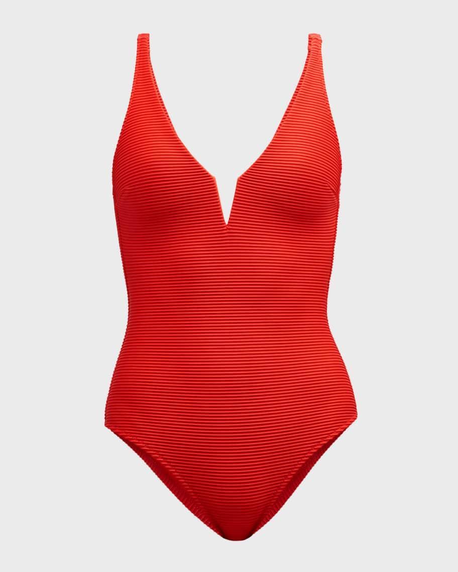 Vicenza V-Cut One-Piece Swimsuit  Product Image