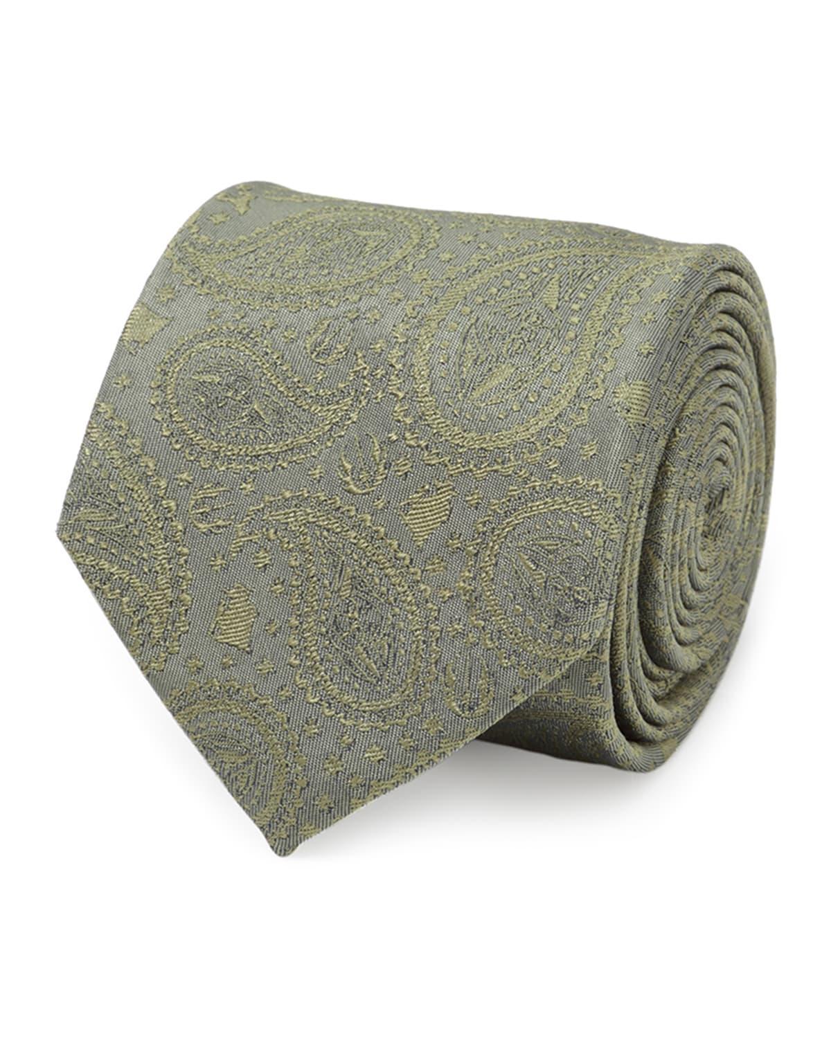 Cufflinks, Inc. Star Wars - Yoda Paisley Silk Tie Product Image