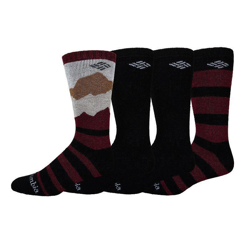 Mens Columbia 4-pack Mountain View Crew Socks Product Image