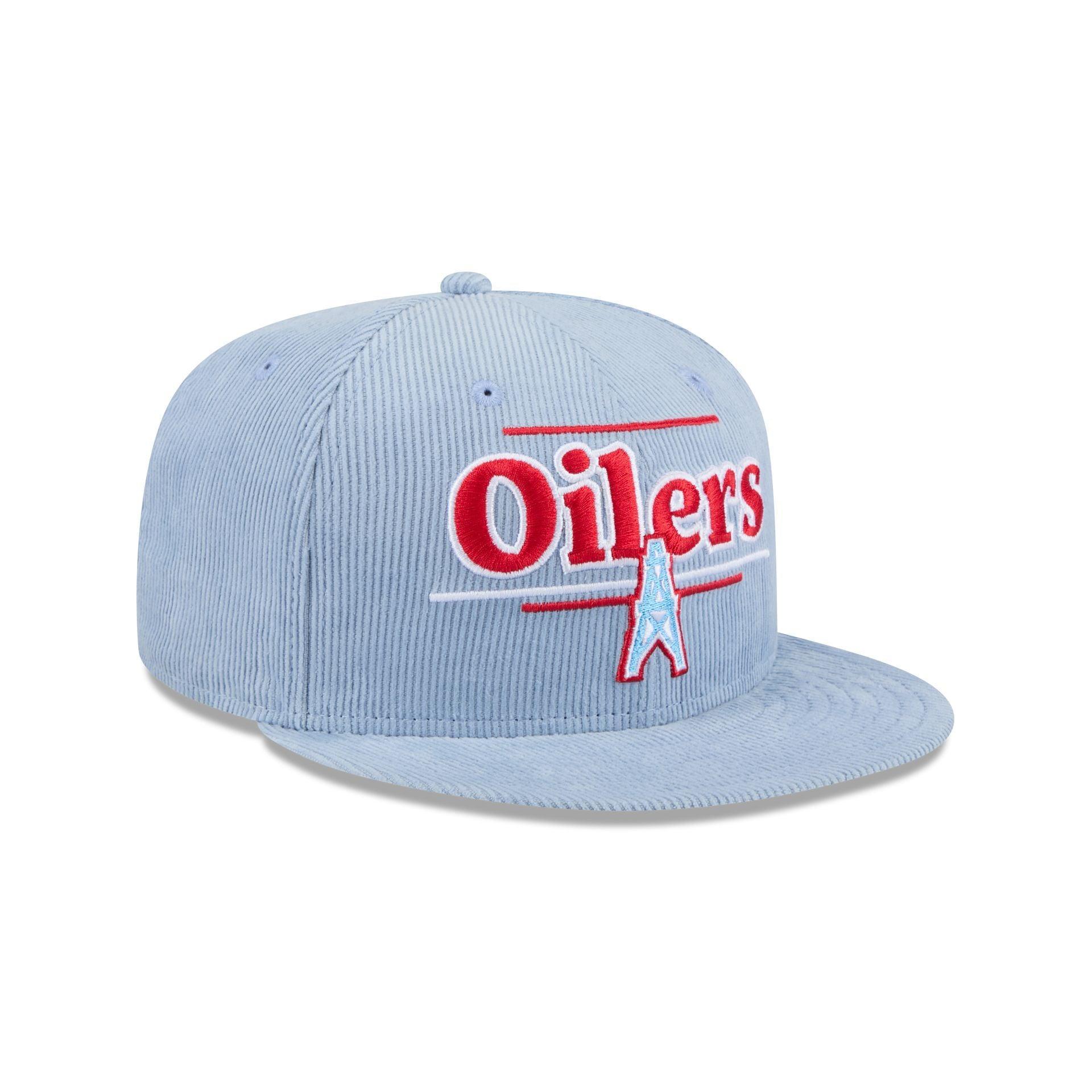 NFL Oilers Throwback Display 9FIFTY Snapback Hat Male Product Image