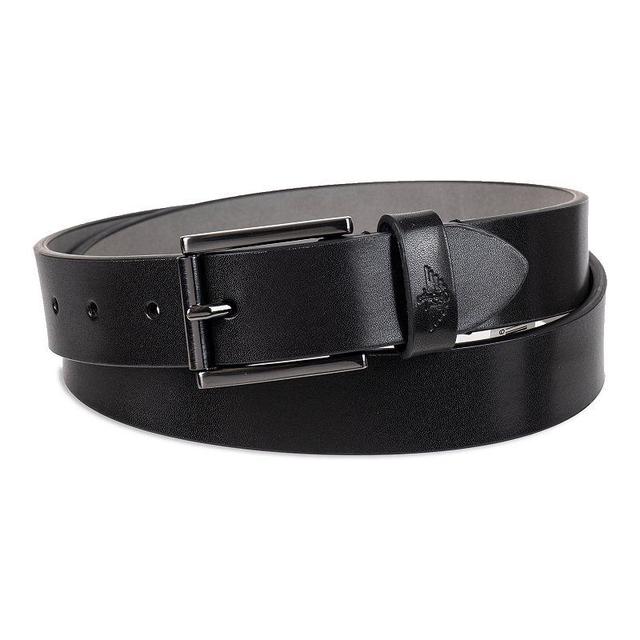 Mens Dockers Leather Dress Belt with Roller Bar Buckle in Regular and Big & Tall Product Image