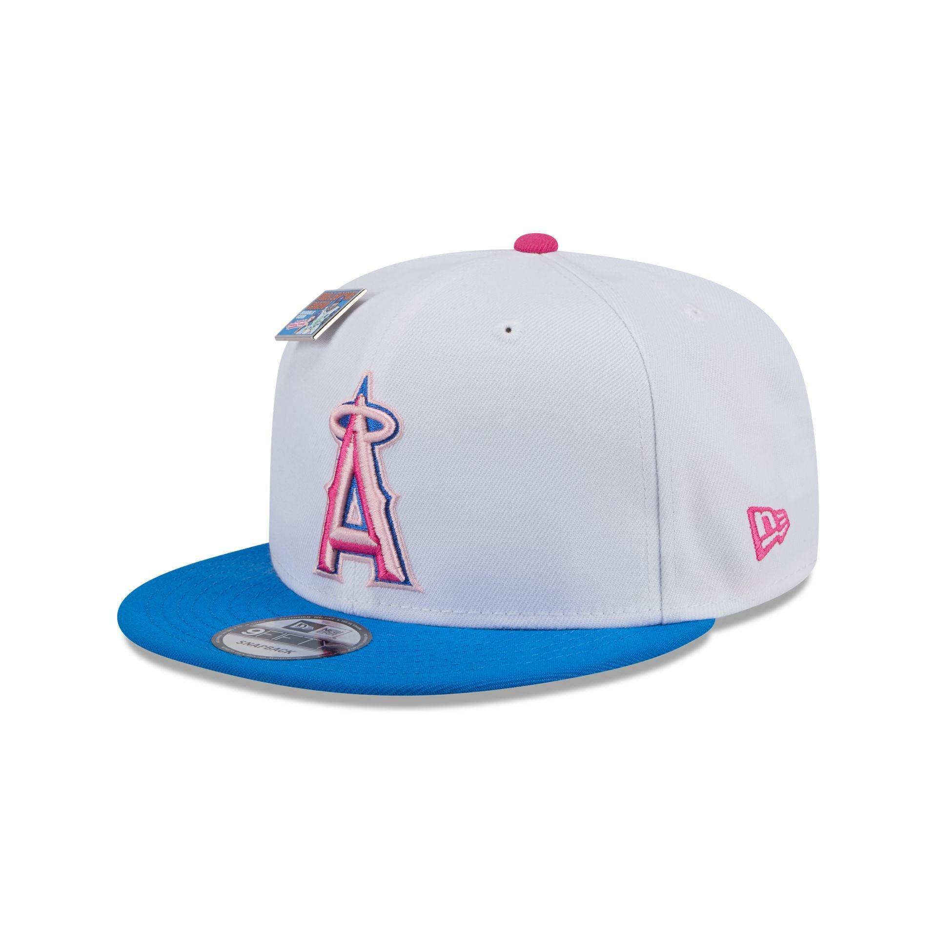 Big League Chew X Los Angeles Angels Cotton Candy 9FIFTY Snapback Hat Male Product Image