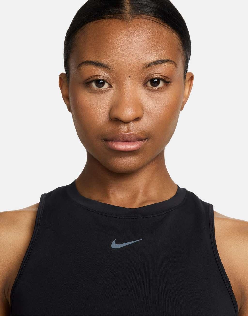 Nike Training One tank top in black Product Image