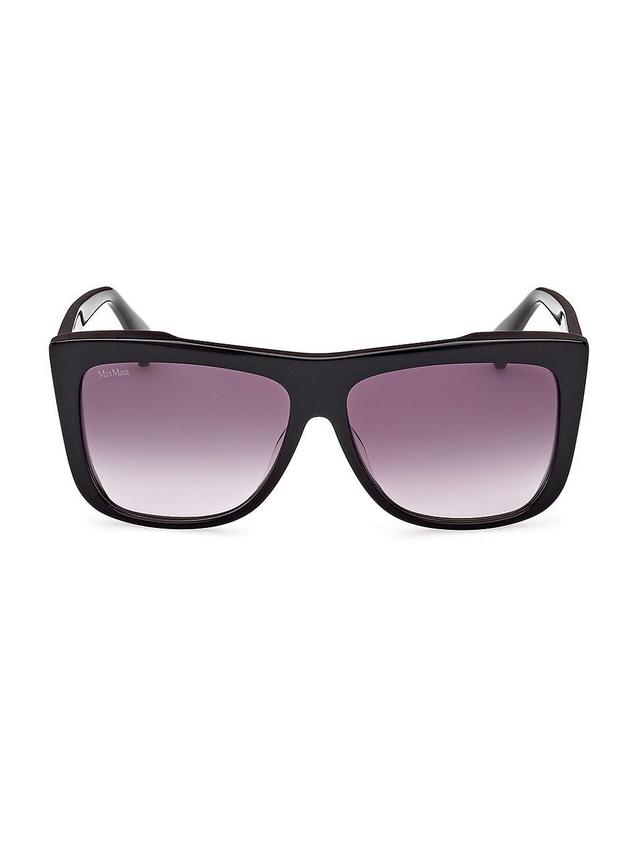 Womens Lee1 57MM Square Sunglasses Product Image